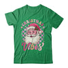 Vintage Pink Santa Claus Pink Christmas Vibes Xmas Women Shirt & Sweatshirt | siriusteestore