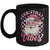 Vintage Pink Santa Claus Pink Christmas Vibes Xmas Women Mug | siriusteestore