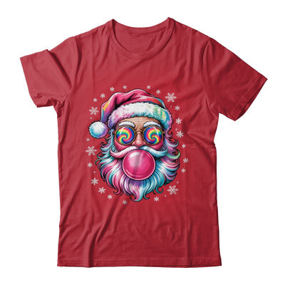 Vintage Retro Santa Christmas Bubble Gum Pink Sunglasses Shirt & Sweatshirt | siriusteestore