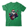 Vintage Rock & Roll Christmas Santa Claus Men Rock Guitar Shirt & Sweatshirt | siriusteestore