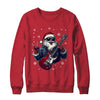 Vintage Rock & Roll Christmas Santa Claus Men Rock Guitar Shirt & Sweatshirt | siriusteestore