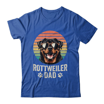 Vintage Rottweiler Dad For Fathers Day Dog Lover Funny Shirt & Hoodie | siriusteestore