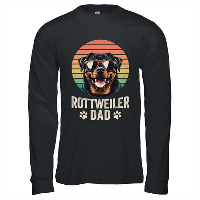 Vintage Rottweiler Dad For Fathers Day Dog Lover Funny Shirt & Hoodie | siriusteestore