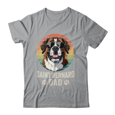 Vintage Saint Bernard Dad For Fathers Day Dog Lover Funny Shirt & Hoodie | siriusteestore