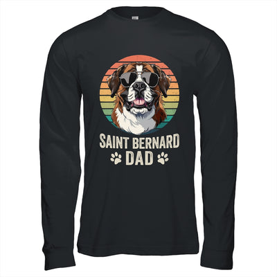 Vintage Saint Bernard Dad For Fathers Day Dog Lover Funny Shirt & Hoodie | siriusteestore