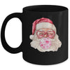 Vintage Santa Coquette Christmas Designs Holidays Pink Girl Mug | siriusteestore