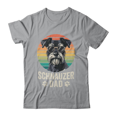 Vintage Schnauzer Dad For Fathers Day Dog Lover Funny Shirt & Hoodie | siriusteestore