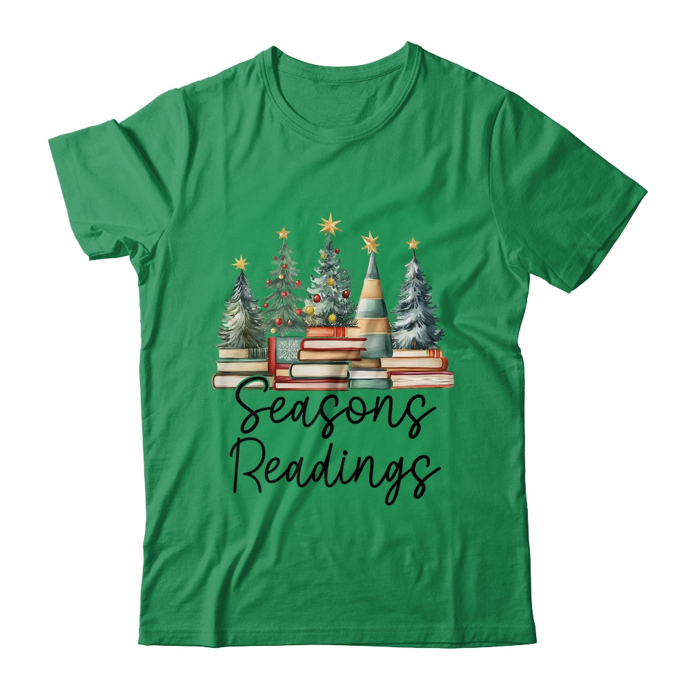 Vintage Seasons Readings All Booked For Christmas Books Club Shirt & Sweatshirt | siriusteestore