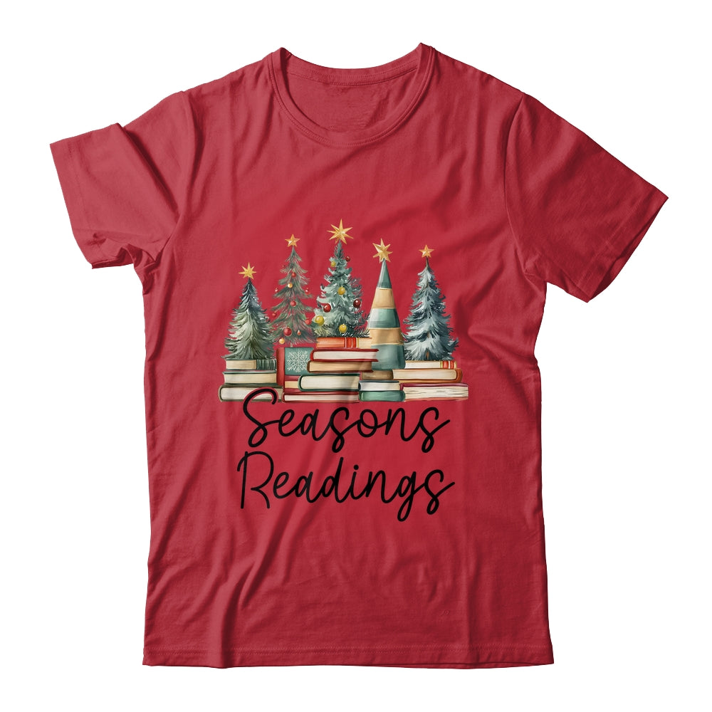 Vintage Seasons Readings All Booked For Christmas Books Club Shirt & Sweatshirt | siriusteestore