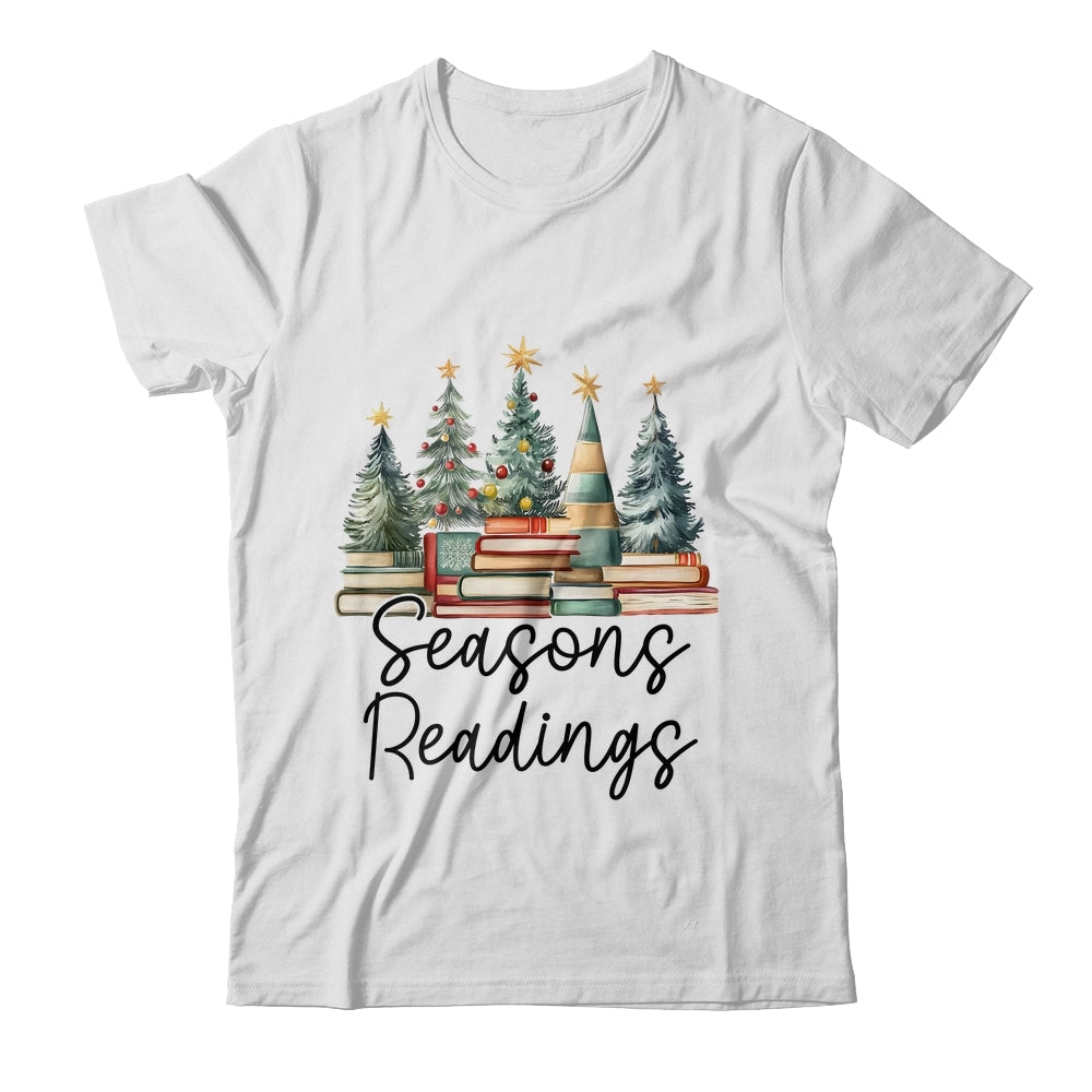 Vintage Seasons Readings All Booked For Christmas Books Club Shirt & Sweatshirt | siriusteestore