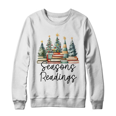 Vintage Seasons Readings All Booked For Christmas Books Club Shirt & Sweatshirt | siriusteestore