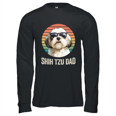 Vintage Shih Tzu Dad For Fathers Day Dog Lover Funny Shirt & Hoodie | siriusteestore