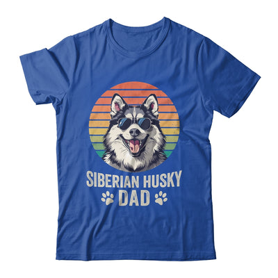 Vintage Siberian Husky Dad For Fathers Day Dog Lover Funny Shirt & Hoodie | siriusteestore