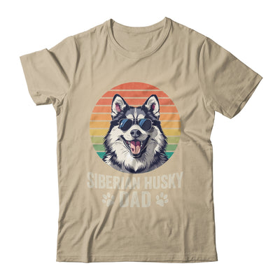 Vintage Siberian Husky Dad For Fathers Day Dog Lover Funny Shirt & Hoodie | siriusteestore