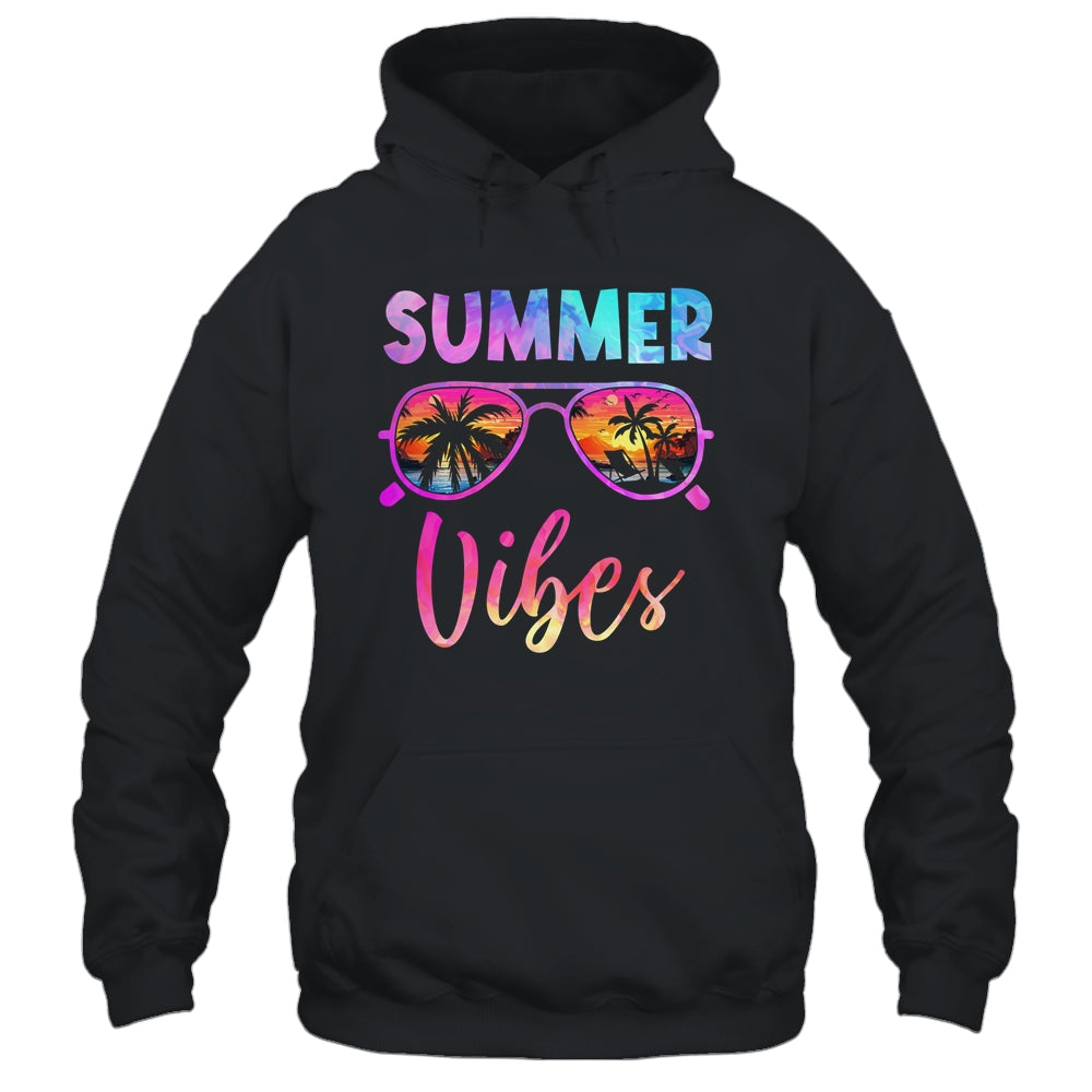 Vintage Summer Vibes Sunglasses Beach Family Vacation Trip Shirt & Tank Top | siriusteestore