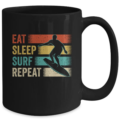 Vintage Surf Design For Men Women Surfing Surfboard Surfer Mug | siriusteestore