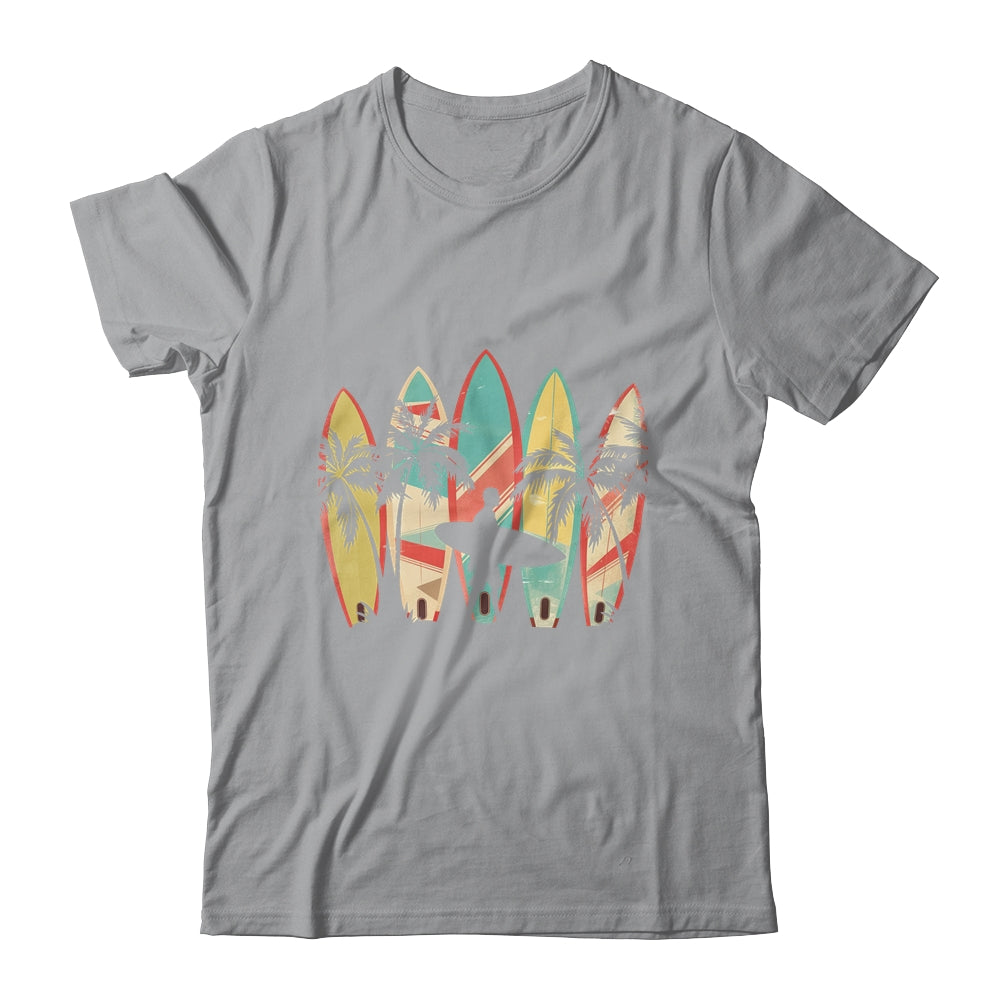 Vintage Surfer Surfing Beach Surf Surfboard For Men Women Shirt & Hoodie | siriusteestore