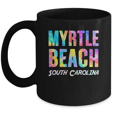 Vintage Tie Dye Myrtle Beach South Carolina Womens Souvenir Mug | siriusteestore