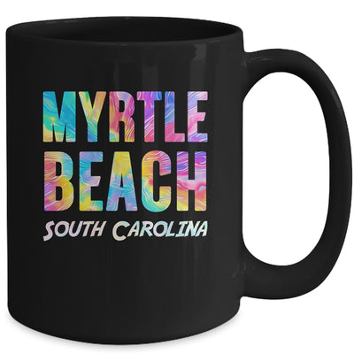 Vintage Tie Dye Myrtle Beach South Carolina Womens Souvenir Mug | siriusteestore