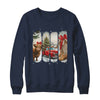 Vintage Town Christmas Cowgirl Highland Cow Girl Christmas Shirt & Sweatshirt | siriusteestore