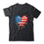 Vintage USA Heart 4th Of July Patriotic American Flag Shirt & Tank Top | siriusteestore