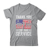 Vintage Veteran Thank You For Your Service Veterans Day Shirt & Hoodie | siriusteestore