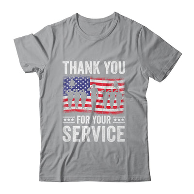 Vintage Veteran Thank You For Your Service Veterans Day Shirt & Hoodie | siriusteestore