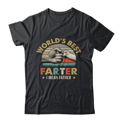 Vintage World's Best Farter I Mean Father Dad Fathers Day Shirt & Hoodie | siriusteestore
