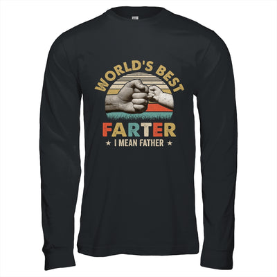 Vintage World's Best Farter I Mean Father Dad Fathers Day Shirt & Hoodie | siriusteestore