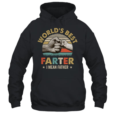 Vintage World's Best Farter I Mean Father Dad Fathers Day Shirt & Hoodie | siriusteestore