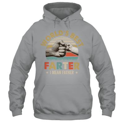 Vintage World's Best Farter I Mean Father Dad Fathers Day Shirt & Hoodie | siriusteestore