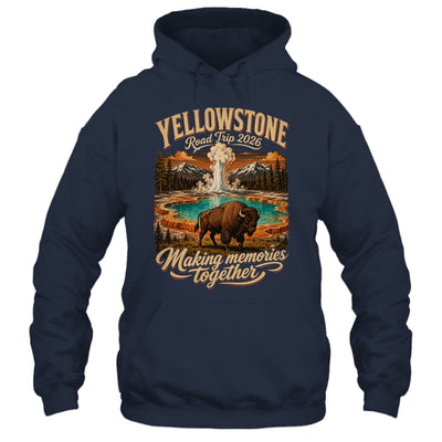 Vintage Yellowstone Road Trip 2026 Mountain Nature Travel Shirt & Tank Top | siriusteestore
