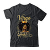 Virgo Queen Birthday Afro Girls Black Zodiac Birthday Shirt & Tank Top | siriusteestore