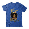 Virgo Queen Birthday Afro Girls Black Zodiac Birthday Shirt & Tank Top | siriusteestore