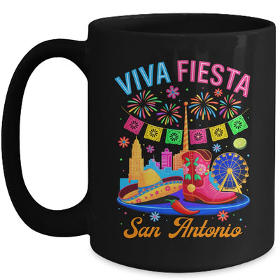 Viva Fiesta San Antonio Lets Fiesta Festival Cinco De Mayo Mug | siriusteestore