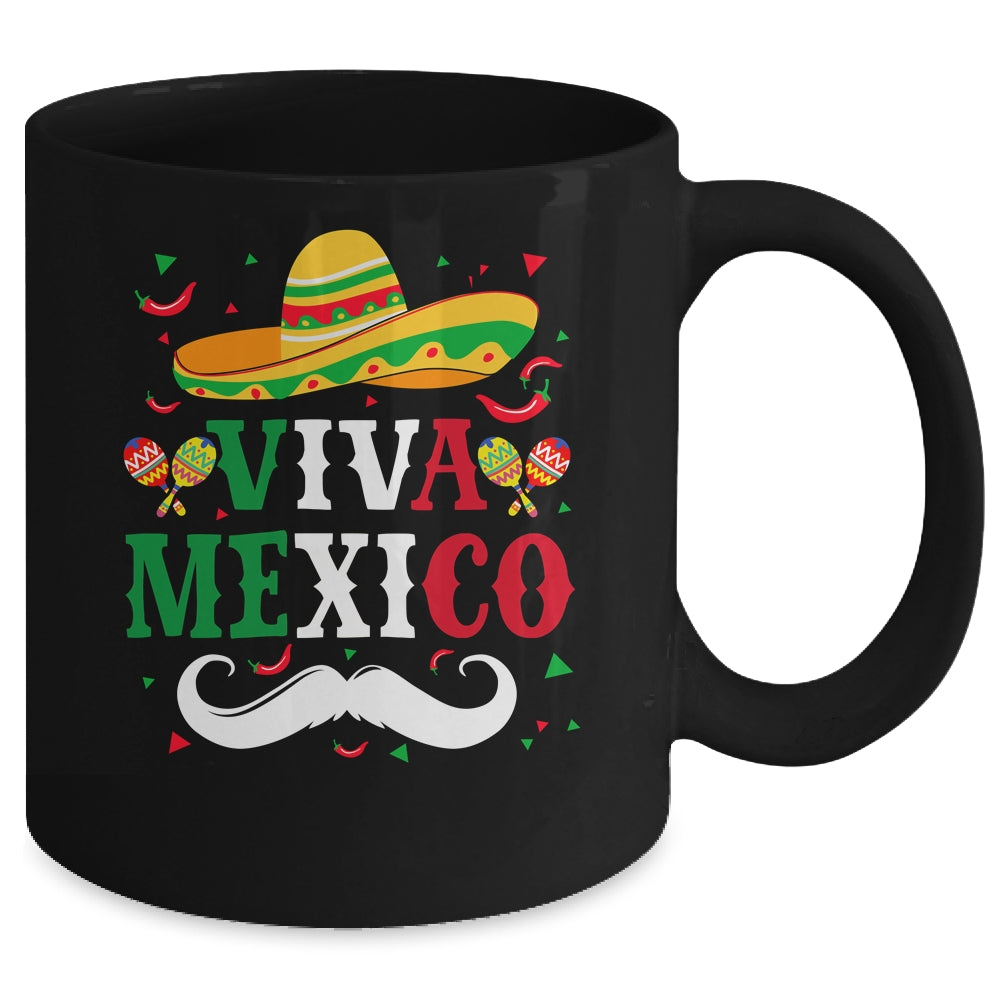 Viva Mexico Flag Mexican Independence Day Men Women Mug | siriusteestore
