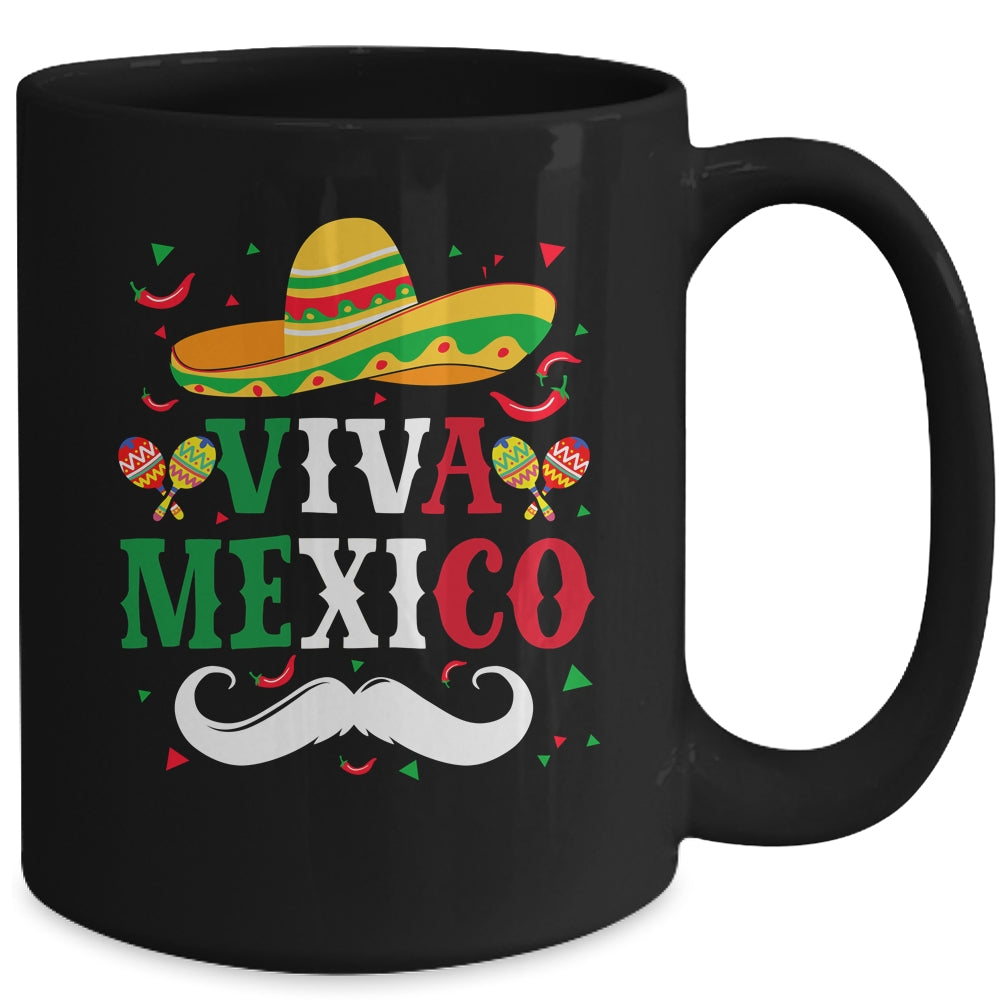 Viva Mexico Flag Mexican Independence Day Men Women Mug | siriusteestore