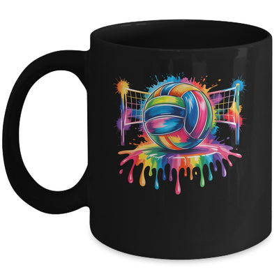 Volleyball Drip Game Day Sports Player Men Women Teens Girls Mug | siriusteestore
