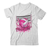 Volleyball Pink Out Breast Cancer Awareness Pink Ribbon Shirt & Hoodie | siriusteestore