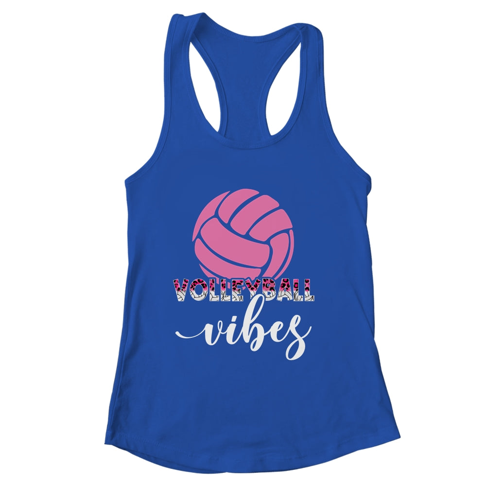 Volleyball Vibes Game Day Volleyball Mom Girls Women Shirt & Tank Top | siriusteestore