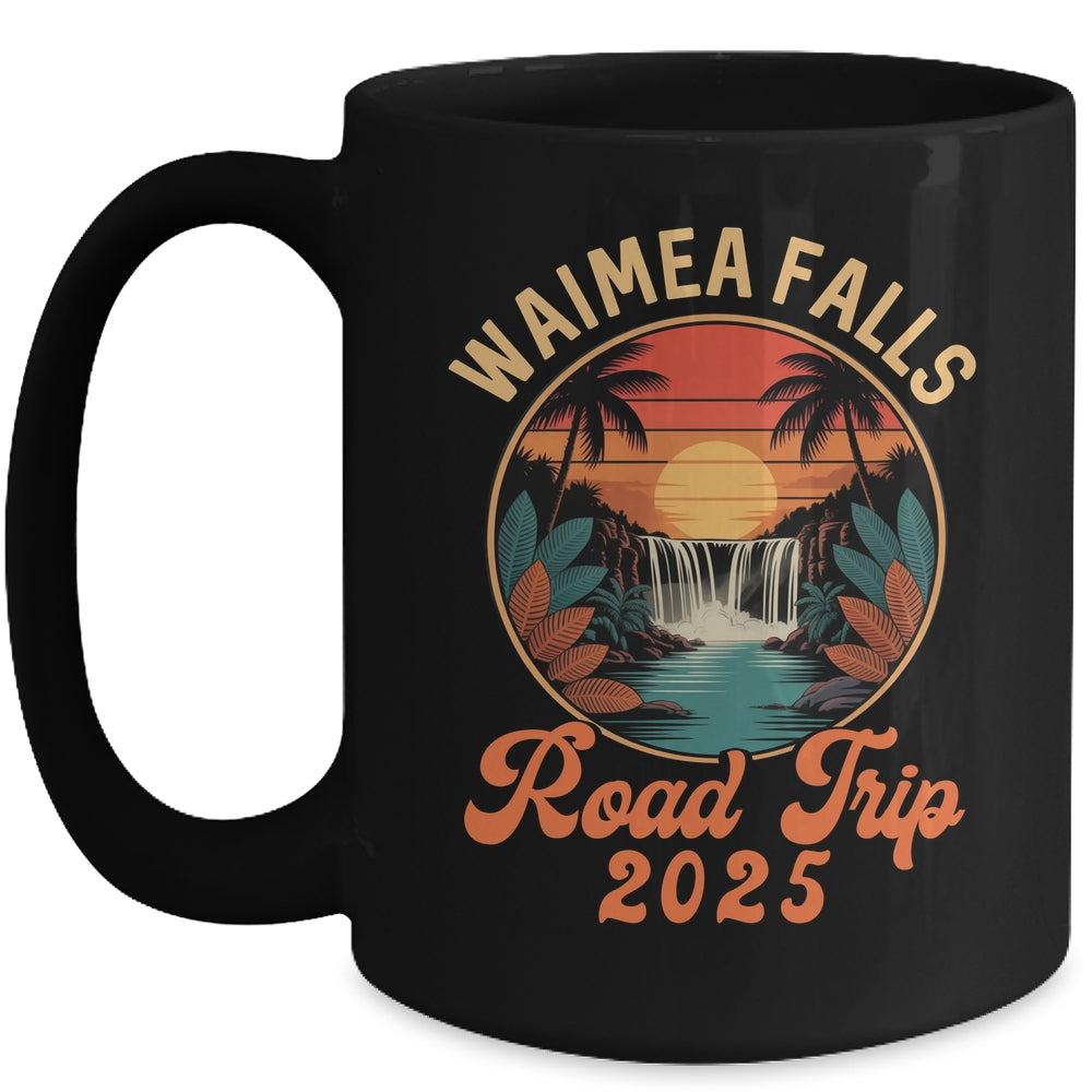 Waimea Falls Road Trip 2025 Summer Vacation Family Mug | siriusteestore