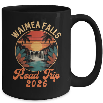 Waimea Falls Road Trip 2026 Summer Vacation Family Mug | siriusteestore