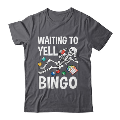 Waiting To Yell Bingo Lover Bingo Player Funny Enthusiasts Shirt & Tank Top | siriusteestore