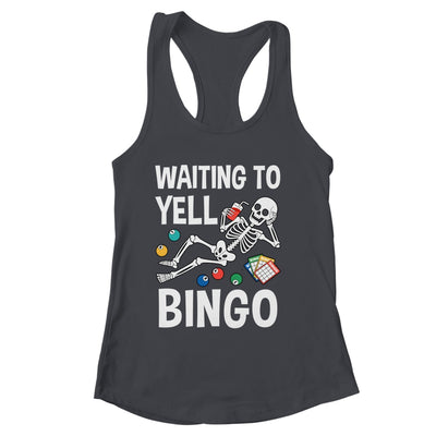 Waiting To Yell Bingo Lover Bingo Player Funny Enthusiasts Shirt & Tank Top | siriusteestore