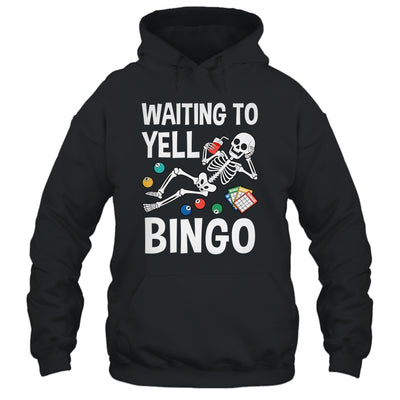 Waiting To Yell Bingo Lover Bingo Player Funny Enthusiasts Shirt & Tank Top | siriusteestore