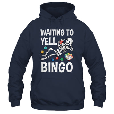 Waiting To Yell Bingo Lover Bingo Player Funny Enthusiasts Shirt & Tank Top | siriusteestore