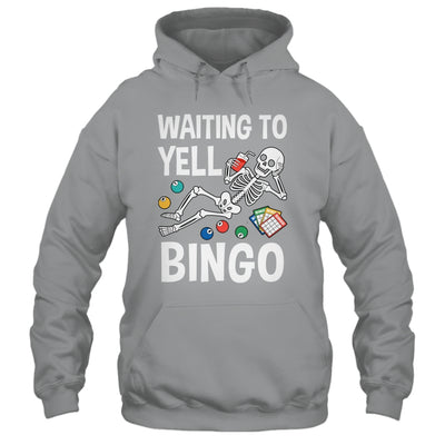 Waiting To Yell Bingo Lover Bingo Player Funny Enthusiasts Shirt & Tank Top | siriusteestore