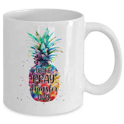 Wake Pray Transfer Day IVF Awareness Baby Infertility Mug | siriusteestore