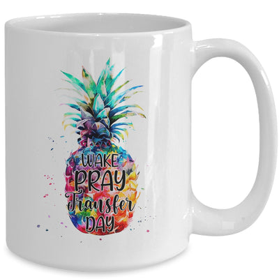Wake Pray Transfer Day IVF Awareness Baby Infertility Mug | siriusteestore