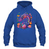 Watercolor Dragon Flowers Beautiful Art Colorful Graphic Shirt & Hoodie | siriusteestore